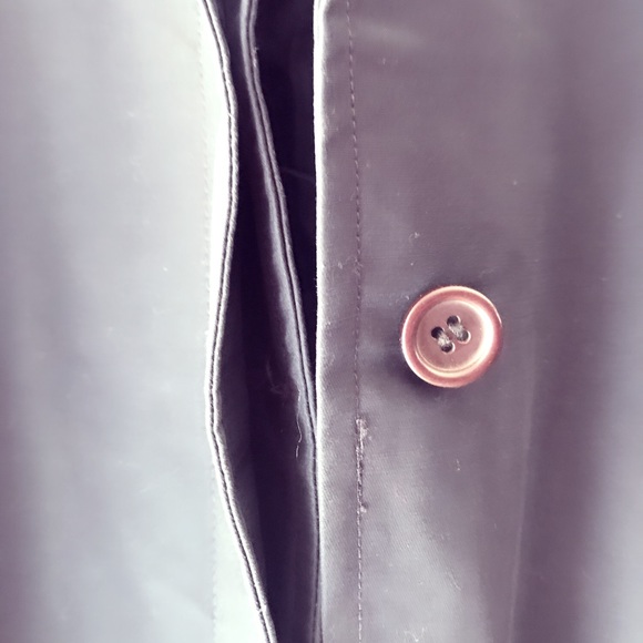 MOSSIMO Black Trench Coat🌼 - Picture 13 of 16